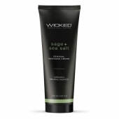 Массажный легкий крем WICKED Sage plus Sea Salt - 120 мл. - Wicked - купить с доставкой в Кирове