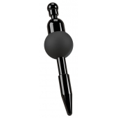 Черный уретральный вибростимулятор Vibrating Penis Plug - Orion - купить с доставкой в Кирове