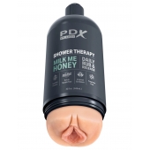 Телесный мастурбатор-вагина Shower Therapy Milk Me Honey - Pipedream - в Кирове купить с доставкой
