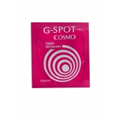Стимулирующий интимный крем для женщин Cosmo G-spot - 2 гр. - Биоритм - купить с доставкой в Кирове