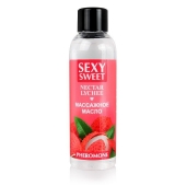 Массажное масло Sexy Sweet Nectar Lychee с феромонами и ароматом личи - 75 мл. - Биоритм - купить с доставкой в Кирове