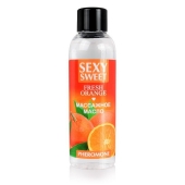 Массажное масло Sexy Sweet Fresh Orange с ароматом апельсина и феромонами - 75 мл. - Биоритм - купить с доставкой в Кирове