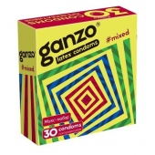 Микс-набор из 30 презервативов Ganzo Mixed - Ganzo - купить с доставкой в Кирове