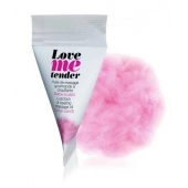 Съедобное согревающее массажное масло Love Me Tender Cotton Candy с ароматом сладкой ваты - 10 мл. - Love to Love - купить с доставкой в Кирове