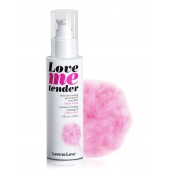 Съедобное согревающее массажное масло Love Me Tender Cotton Candy с ароматом сладкой ваты - 100 мл. - Love to Love - купить с доставкой в Кирове