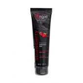 Интимный гель на водной основе Lube Tube Strawberry с клубничным вкусом - 100 мл. - ORGIE - купить с доставкой в Кирове