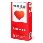 Презервативы Masculan Sensitive plus - 10 шт. - Masculan - купить с доставкой в Кирове