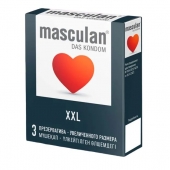 Презервативы увеличенного размера Masculan XXL - 3 шт. - Masculan - купить с доставкой в Кирове