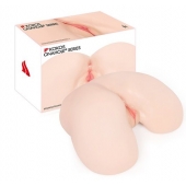 Мастурбатор-полуторс с двойным слоем материала Maria Onahole Real Vagina - KOKOS - в Кирове купить с доставкой