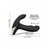 Черный вибромассажер простаты Multi P-Joy с 3 моторами - Dorcel - в Кирове купить с доставкой