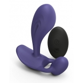 Темно-синий вибромассажер Witty P G Vibrator with Remote Control - Love to Love - в Кирове купить с доставкой