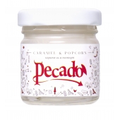 Массажная свеча Caramel   Popcorn - 35 мл. - Pecado - купить с доставкой в Кирове