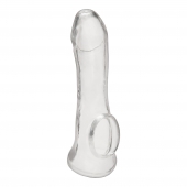 Прозрачная насадка на пенис Transparent Penis Enhancing Sleeve Extension - 15,9 см. - BlueLine - в Кирове купить с доставкой