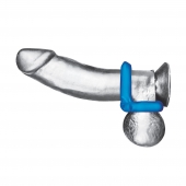 Комплект из 2 эрекционных колец-восьмерок 2-Pack Duo Cock And Ball Stamina Enhancement Ring - BlueLine - в Кирове купить с доставкой