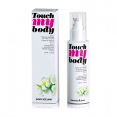 Силиконовый лубрикант 2-в-1 Touch My Body с ароматом моной - 100 мл. - Love to Love - купить с доставкой в Кирове
