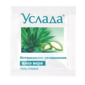 Гель-смазка «Услада с алоэ» - 3 гр. - Биоритм - купить с доставкой в Кирове