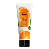 Лубрикант на водной основе OYO Aroma Gel Orange с ароматом апельсина - 75 мл. - OYO - купить с доставкой в Кирове