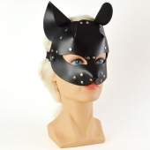 Черная кржаная маска Pussy - Sitabella - купить с доставкой в Кирове