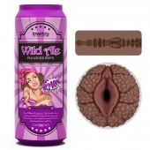 Коричневый мастурбатор-вагина Pleasure Brew Masturbator-Wild Ale в банке - Lovetoy - в Кирове купить с доставкой