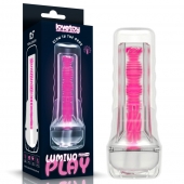Светящийся в темноте мастурбатор 8.5 Lumino Play Masturbator - Lovetoy - в Кирове купить с доставкой