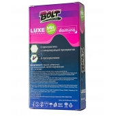 Набор презервативов Bolt Condoms - Luxe - купить с доставкой в Кирове