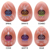 Набор из 6 мастурбаторов-яиц Tenga Egg Variety Pack V - Tenga - в Кирове купить с доставкой