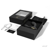 Чёрный перезаряжаемый стимулятор простаты Bruno Black - Lelo - в Кирове купить с доставкой