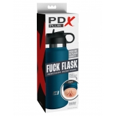 Мастурбатор-вагина в синей колбе F*ck Flask - Pipedream - в Кирове купить с доставкой