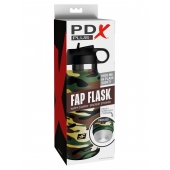 Мастурбатор в камуфляжной колбе Fap Flask - Pipedream - в Кирове купить с доставкой