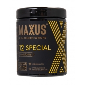 Презервативы с точками и рёбрами MAXUS Special - 12 шт. - Maxus - купить с доставкой в Кирове