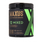 Презервативы MAXUS Mixed - 12 шт. - Maxus - купить с доставкой в Кирове