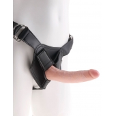 Страпон на виниловых трусиках Strap-on Harness Cock - 17,8 см. - Pipedream - купить с доставкой в Кирове