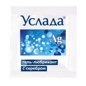 Гель-лубрикант «Услада с серебром» - 3 гр. - Биоритм - купить с доставкой в Кирове