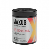Анатомические презервативы MAXUS Sensual - 15 шт. - Maxus - купить с доставкой в Кирове