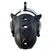 Черный замок верности Extreme Silicone Cock Blocker - Pipedream - купить с доставкой в Кирове