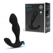 Черный утяжеленный анальный стимулятор Rocker Plug - 12 см. - b-Vibe - в Кирове купить с доставкой