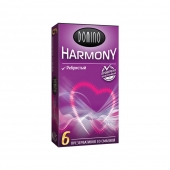 Презервативы с рёбрышками Domino Harmony - 6 шт. - Domino - купить с доставкой в Кирове