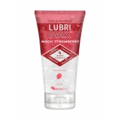 Интимный гель-смазка на водной основе Lubrimax Magic Strawberry - 75 мл. - ИнтелБИО - купить с доставкой в Кирове