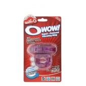 Фиолетовое эрекционное виброкольцо OWOW PURPLE - Screaming O - в Кирове купить с доставкой