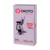 Презервативы OKOTO Mega Mix - 12 шт. - Sitabella - купить с доставкой в Кирове