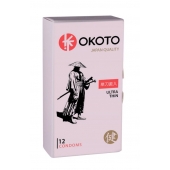 Тонкие презервативы OKOTO Ultra Thin - 12 шт. - Sitabella - купить с доставкой в Кирове