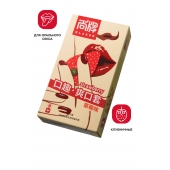 Презервативы Elasun Strawberry с аромато клубники - 10 шт. - Elasun - купить с доставкой в Кирове