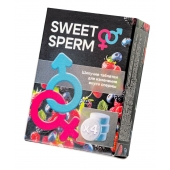 Шипучие таблетки для мужчин Sweet Sperm для изменения вкуса спермы (4 шт. по 0,5 гр.) - Капиталпродукт - купить с доставкой в Кирове