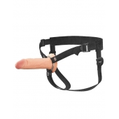 Полый страпон на ремнях 6’’ Hollow Silicone Strap-on - Pipedream - купить с доставкой в Кирове