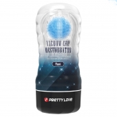 Прозрачный текстурированный мастурбатор Vacuum Cup Masturbator Planet - Baile - в Кирове купить с доставкой