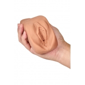 Маструбатор-вагина с вибрацией Soft   Wet Renata Realistic Tan Masturbator - Blush Novelties - в Кирове купить с доставкой