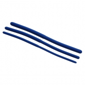 Набор из 3 синих силиконовых уретральных расширителей Invasion Silicone Urethral Sound Trainer Set - XR Brands - купить с доставкой в Кирове