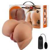 Карамельный мастурбатор-полуторс Emilia с вибрацией - Baile - в Кирове купить с доставкой