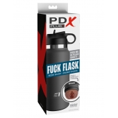 Смуглый мастурбатор-вагина в корпусе-бутылке F*ck Flask - Pipedream - в Кирове купить с доставкой