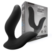Черный вибромассажер простаты 3,5’’ Curve P-spot Massager - 12 см. - Erokay - в Кирове купить с доставкой